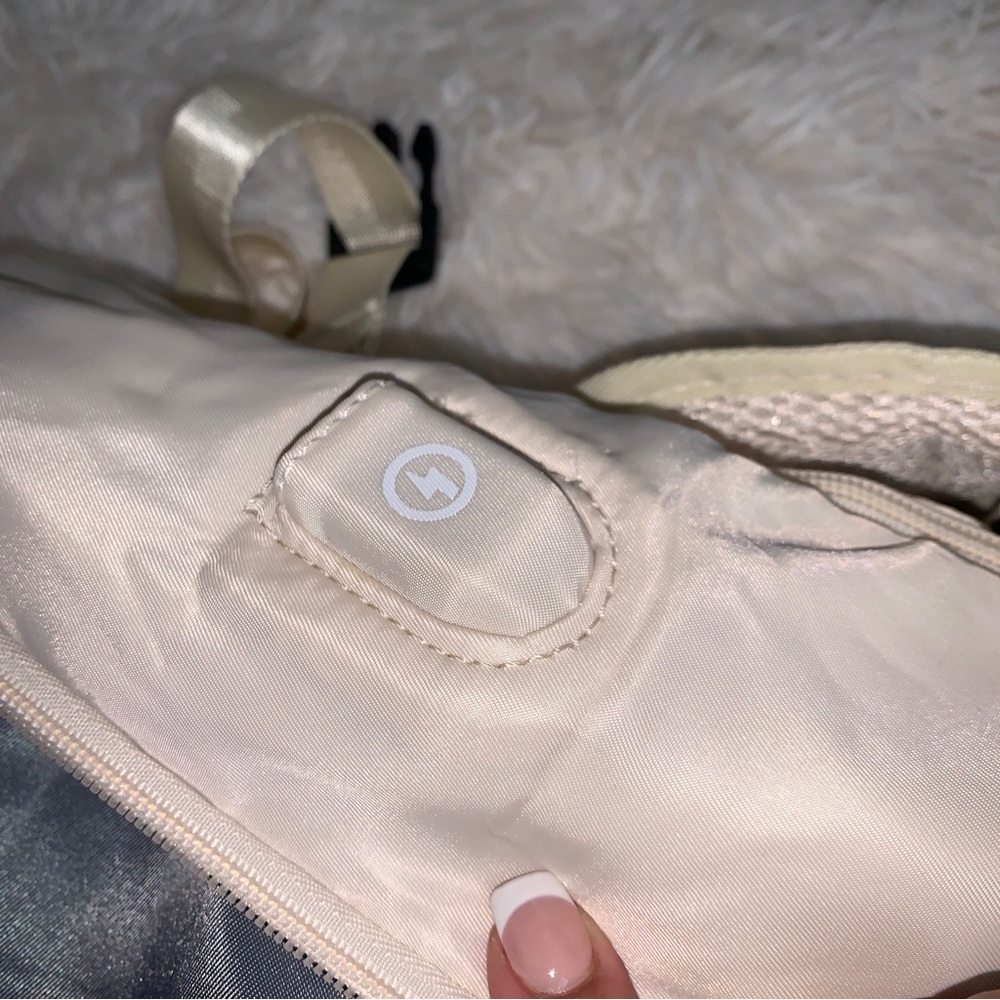 Travel Work School Backpack Beige Padded - Picture 10 of 10